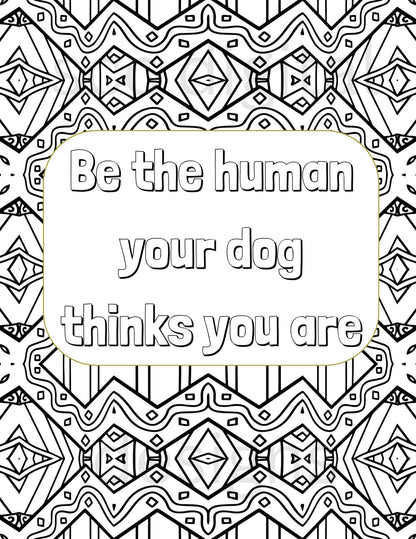 Adult Coloring Pages, Mandala Printable Wall Art, Geometric Shapes, Print at Home, Inspirational Quotes, Fun Educational, Instant Download, Personal Use Instant Download, Personal Use