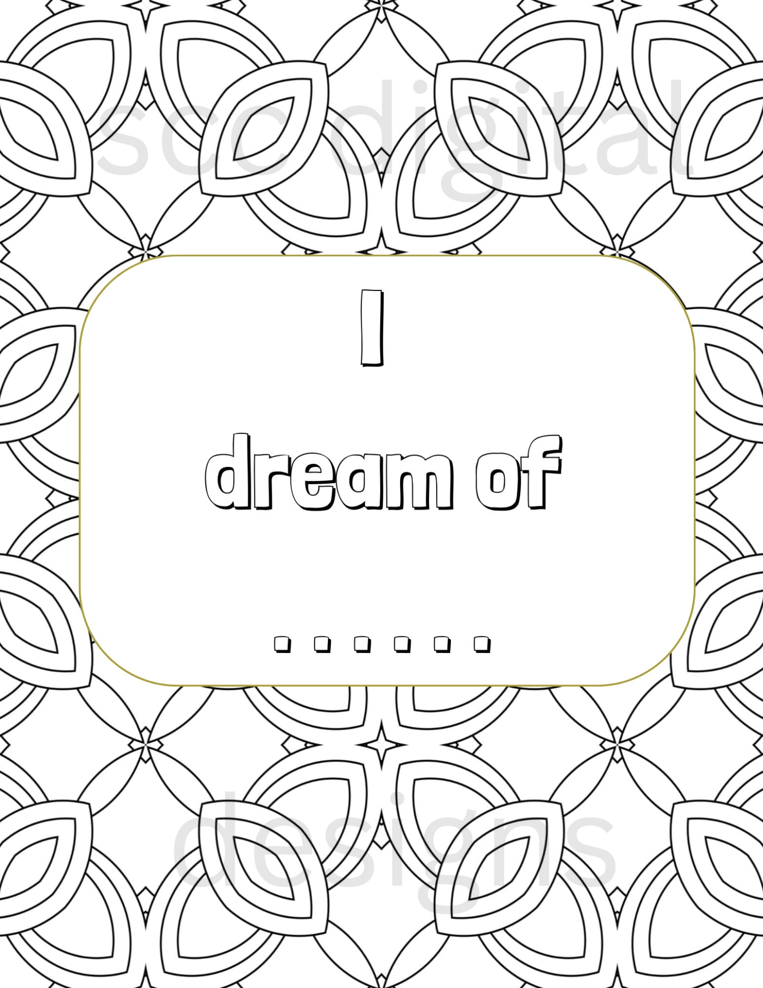 We have included quotes for every mood. Our geometric designs are ready for you to print, and easy to color. Each page is unique with a full page design, and quote. Use pages separately and/or add to your daily planner. Quotes are a great reminder to always believe in yourself! I use them daily!