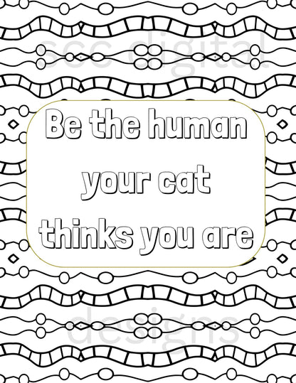 Adult Coloring Pages 4, Mandala Printable Wall Art, Geometric Shapes, Print at Home, Inspirational Quotes, Fun Educational, Instant Download, Personal Use Instant Download, Personal Use