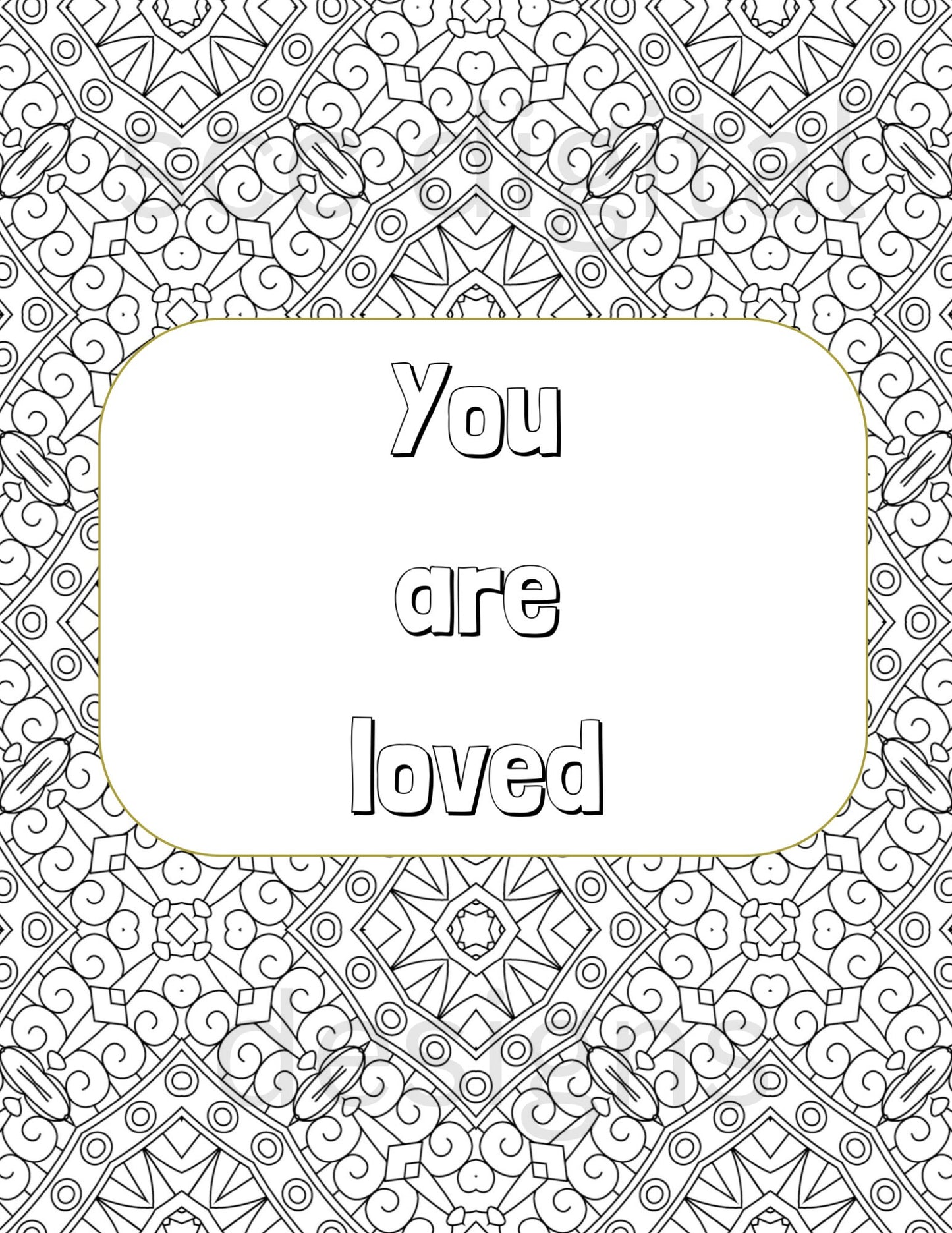 We have included quotes for every mood. Our geometric designs are ready for you to print, and easy to color. Each page is unique with a full page design, and quote. Use pages separately and/or add to your daily planner. Quotes are a great reminder to always believe in yourself! I use them daily!
