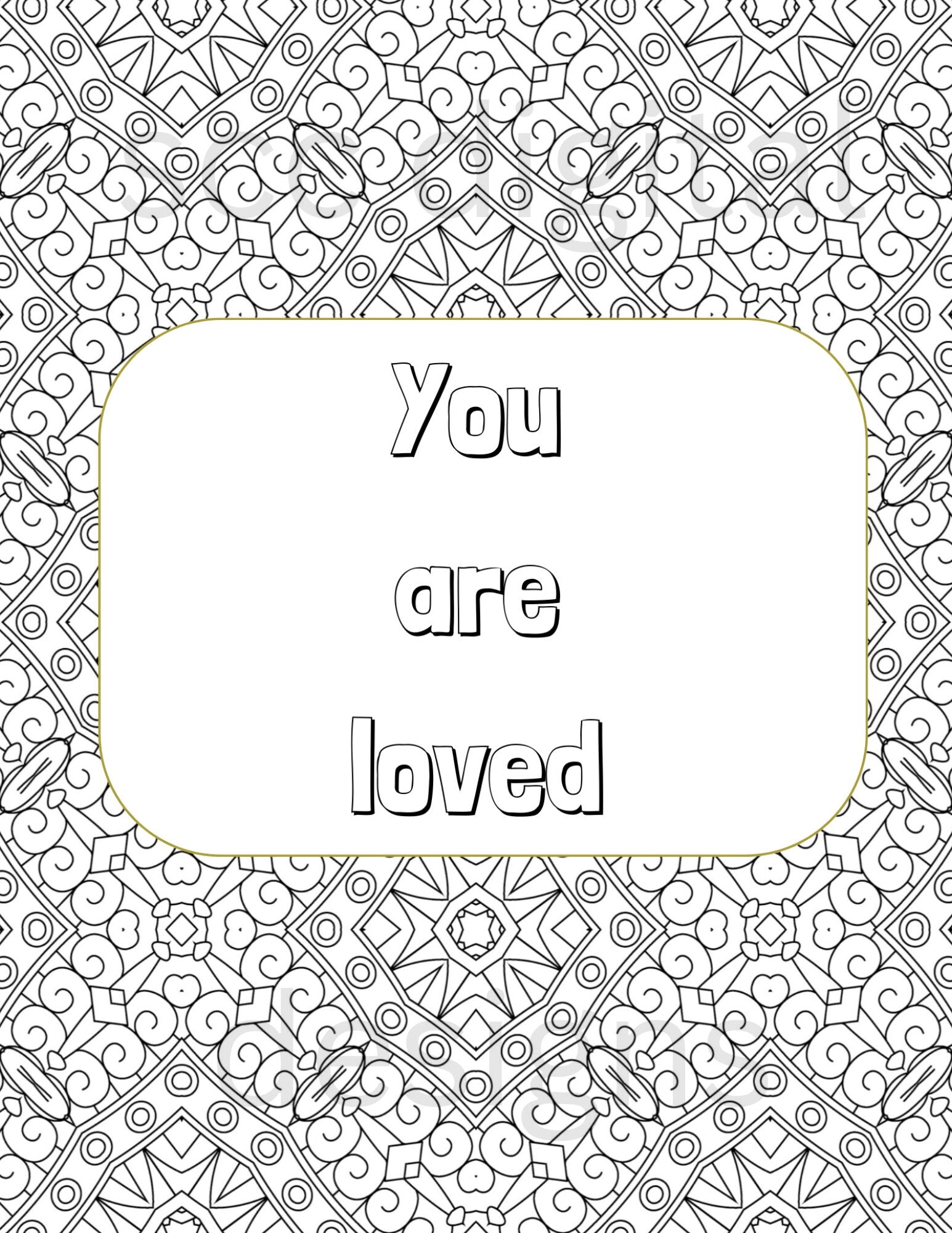 We have included quotes for every mood. Our geometric designs are ready for you to print, and easy to color. Each page is unique with a full page design, and quote. Use pages separately and/or add to your daily planner. Quotes are a great reminder to always believe in yourself! I use them daily!