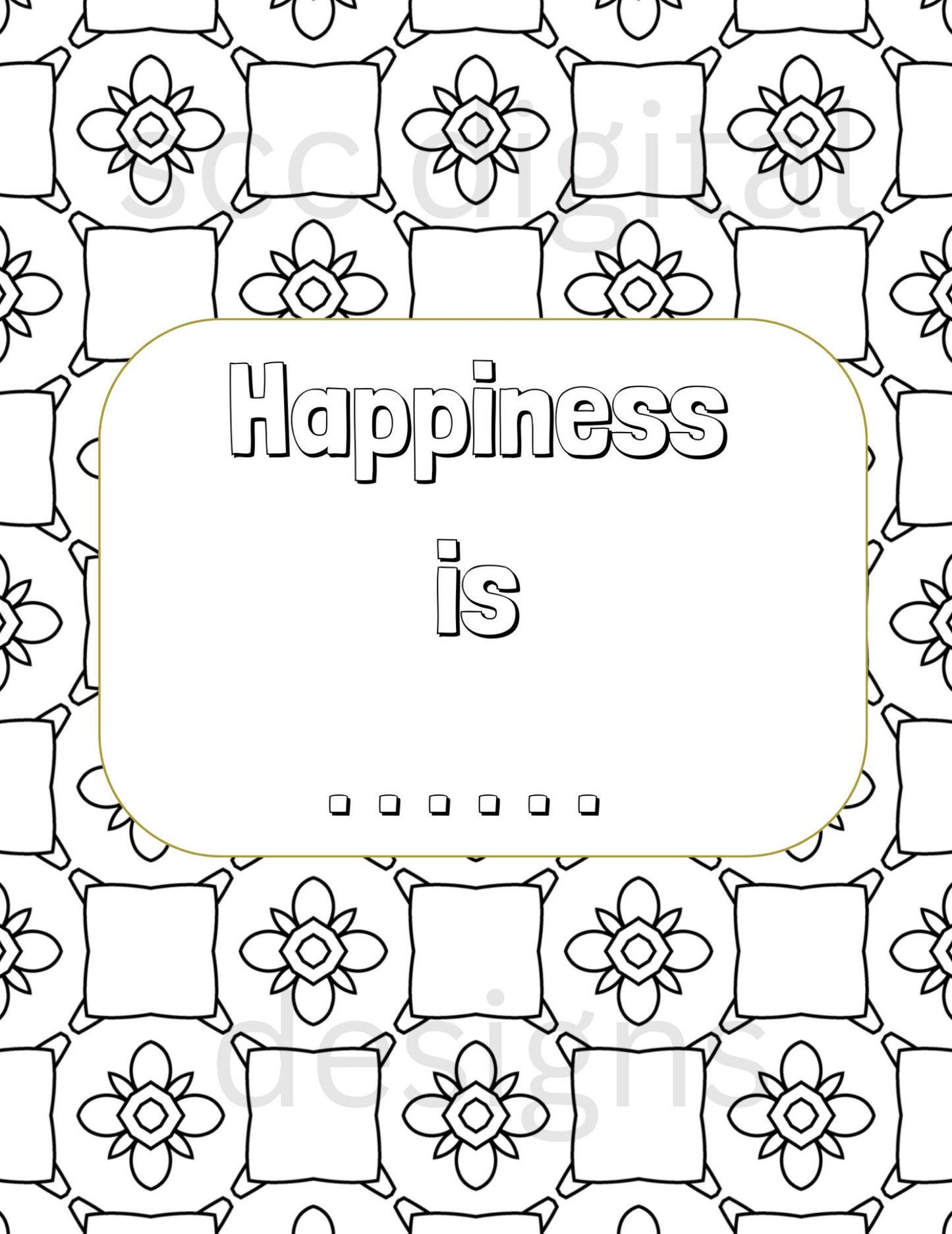 We have included quotes for every mood. Our geometric designs are ready for you to print, and easy to color. Each page is unique with a full page design, and quote. Use pages separately and/or add to your daily planner. Quotes are a great reminder to always believe in yourself! I use them daily!