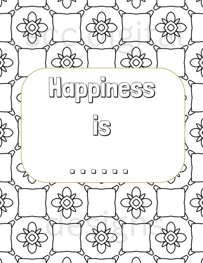 We have included quotes for every mood. Our geometric designs are ready for you to print, and easy to color. Each page is unique with a full page design, and quote. Use pages separately and/or add to your daily planner. Quotes are a great reminder to always believe in yourself! I use them daily!