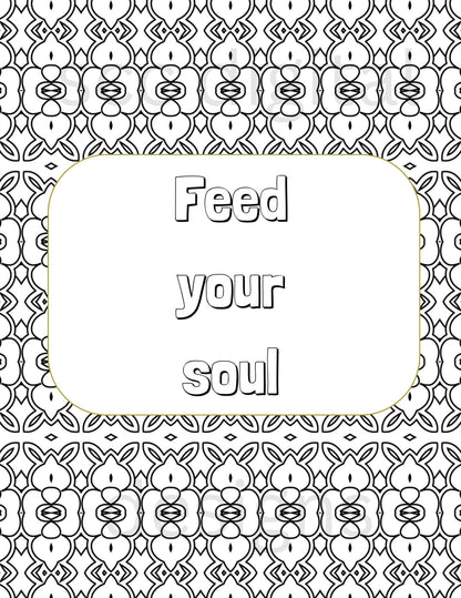 We have included quotes for every mood. Our geometric designs are ready for you to print, and easy to color. Each page is unique with a full page design, and quote. Use pages separately and/or add to your daily planner. Quotes are a great reminder to always believe in yourself! I use them daily!