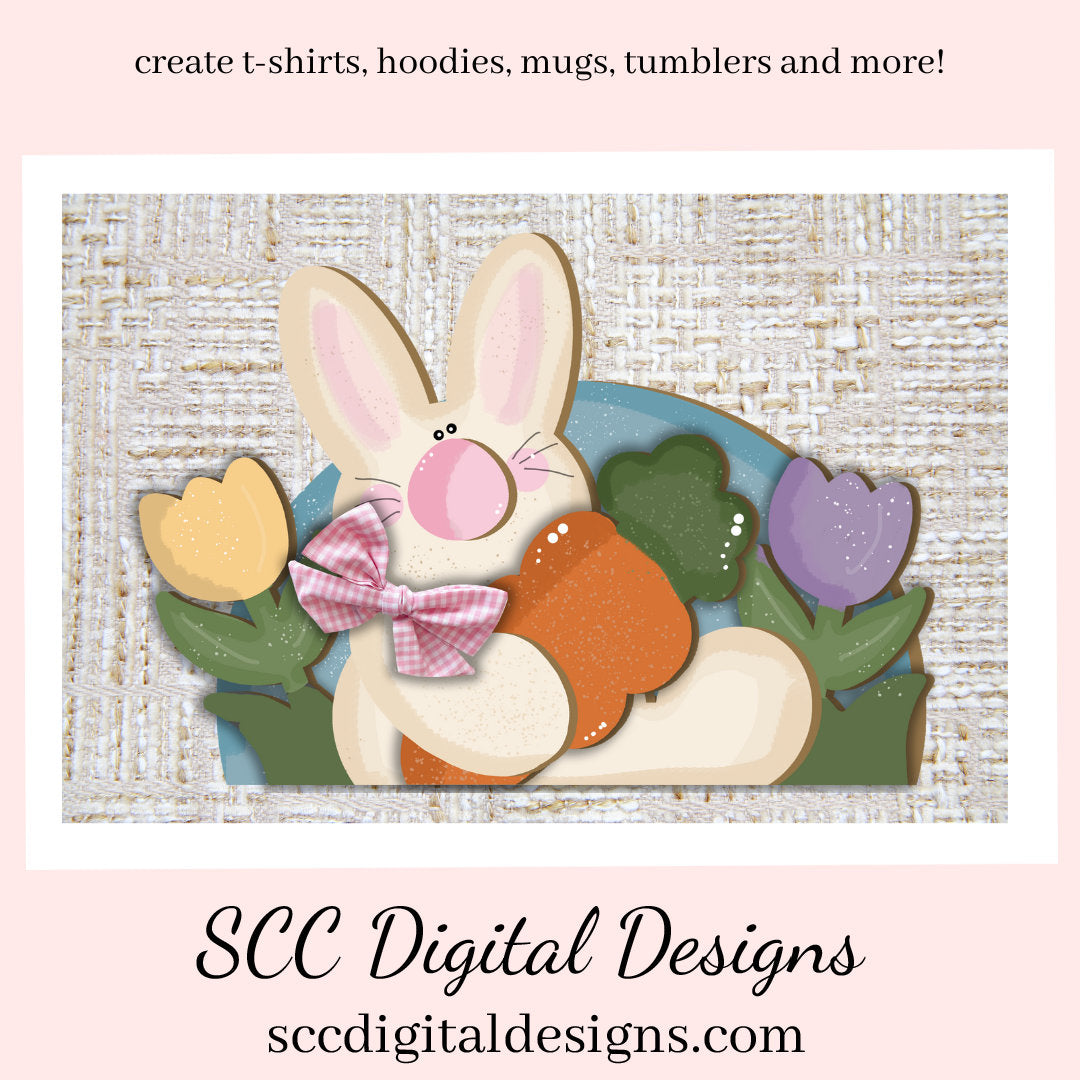 Easter T-Shirt Designs, Bunny PNG for Sublimation, Tulips PNG, Easter Clipart for Kids, Clip Art for Commercial Use, DIY Gift for Girls, Instant Download, Commercial Use Art, Clip Art PNG, Digi Scrap, Craft Supplies, Scrapbook Elements, 3d png Image