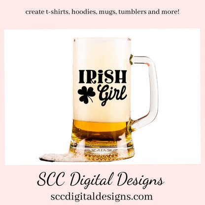 Our Irish Girl SVG is great for all of your projects this holiday season. Create diy front door signs, or a diy gift for her. Our PNG files are also commercial use art.