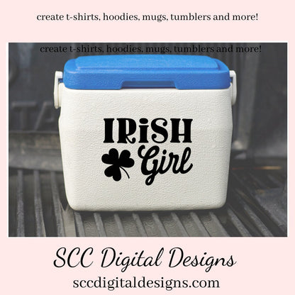 Our Irish Girl SVG is great for all of your projects this holiday season. Create diy front door signs, or a diy gift for her. Our PNG files are also commercial use art.