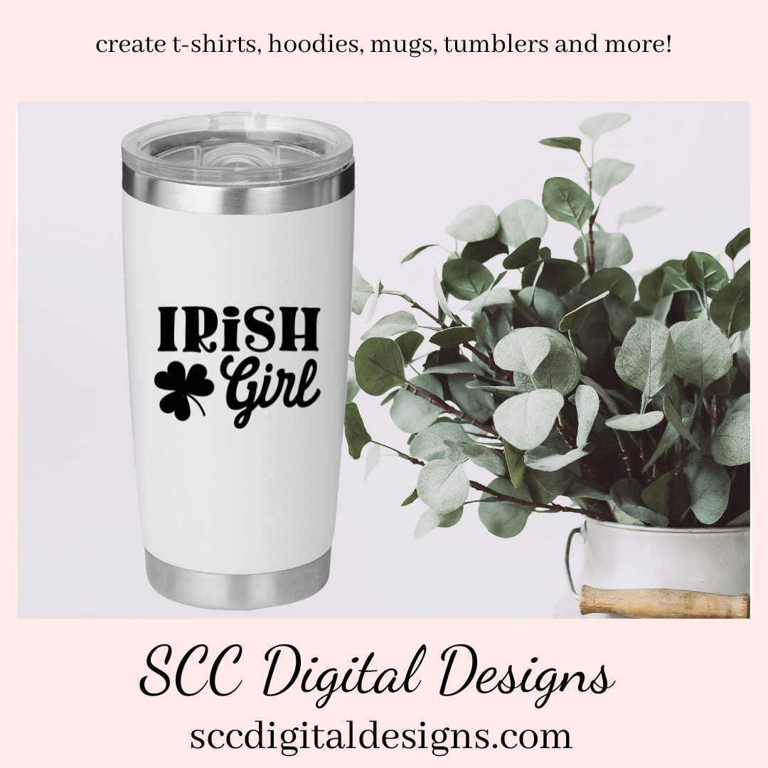 Our Irish Girl SVG is great for all of your projects this holiday season. Create diy front door signs, or a diy gift for her. Our PNG files are also commercial use art.