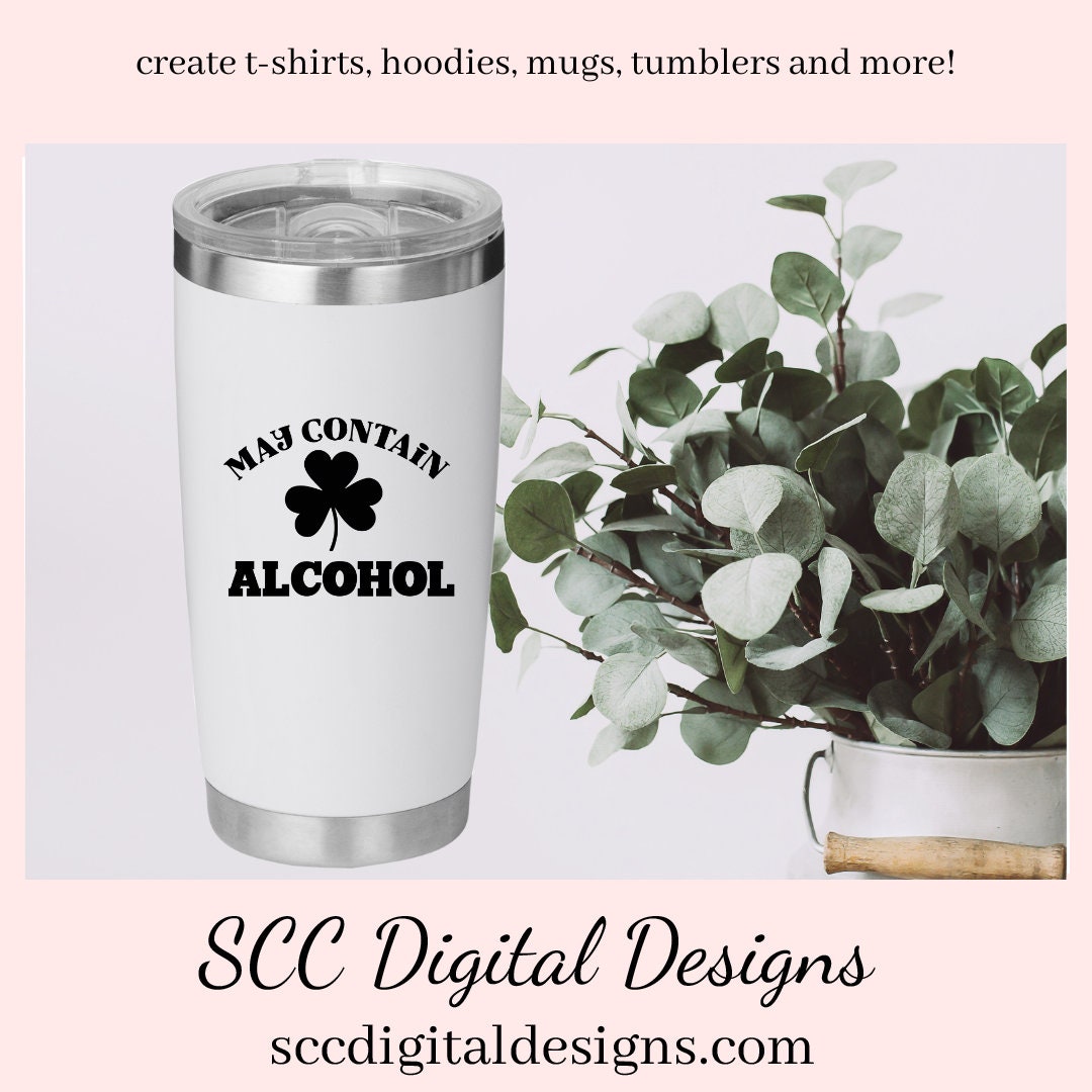 Our may contain alcohol SVG is great for all of your projects this holiday season. Create diy front door signs, or a diy gift for her or him. Our PNG files are also commercial use art.