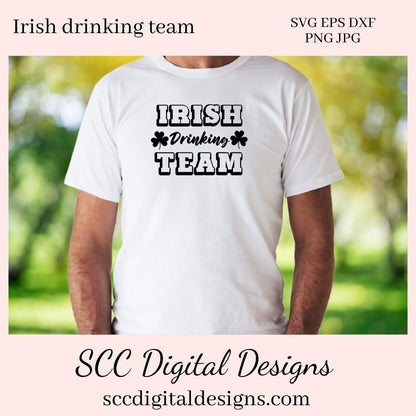Our Irish Drinking Team SVG is great for all of your projects this holiday season. Create diy front door signs, or a diy gift for her or him. Our PNG files are also commercial use art.