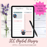 Pug Birthday Digital Stickers for Planners & Scrapbooking, Printable Stickers Paper Planner Accessories for Women, For Kids DIY Gift for Her