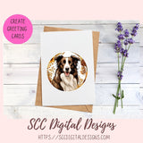 Fall Harvest Clipart Border Collie PNG Stickers for Digital or Paper Planners, Dog Lover Gift for Her Commercial Use Pre-Cropped Printable