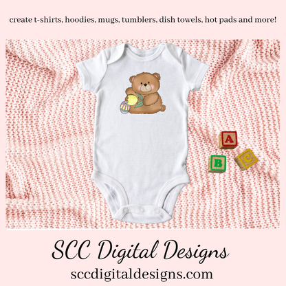 Easter Clipart PNG, Word Art, Easter Basket, Colored Eggs, Spring Flowers, Bear Clip Art, Clipart for Stickers, Commercial Use Art, Instant Download, PNG Files for Shirts, Wordart PNG, Pink Flowers, Chick & Cross