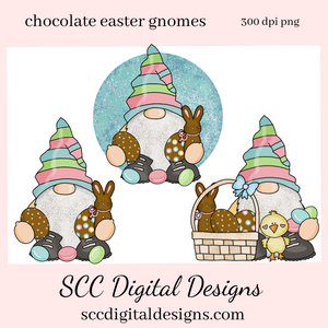 Our Easter gnome clipart with colored eggs and chocolate bunnies is an instant download and is great to make diy Easter gifts, gnome png for tumblers, and stickers, Easter t-shirts & hoodies for kids, and so much more! Clipart for Stickers, DIY Gift for Her, Easter Designs, Spring Clipart png, Gnome lover Gift, Bunny Clip Art, Colored Eggs & chick