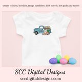 Our Easter egg clipart with colored eggs and an Old Truck is an instant download and is great to make diy Easter gifts, bunny png for tumblers, and stickers, Easter t-shirts & hoodies for kids, and so much more! Clipart for Stickers, DIY Gift for Her, Easter Designs, Spring Clipart png, Bunny Clip Art, Colored Eggs