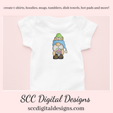 Easter Gnomes Clipart, Gnome PNG for Tumblers, Bunny Clip Art, Clipart for Stickers, DIY Gift for Her, Colored Eggs, Chick, Instant Download