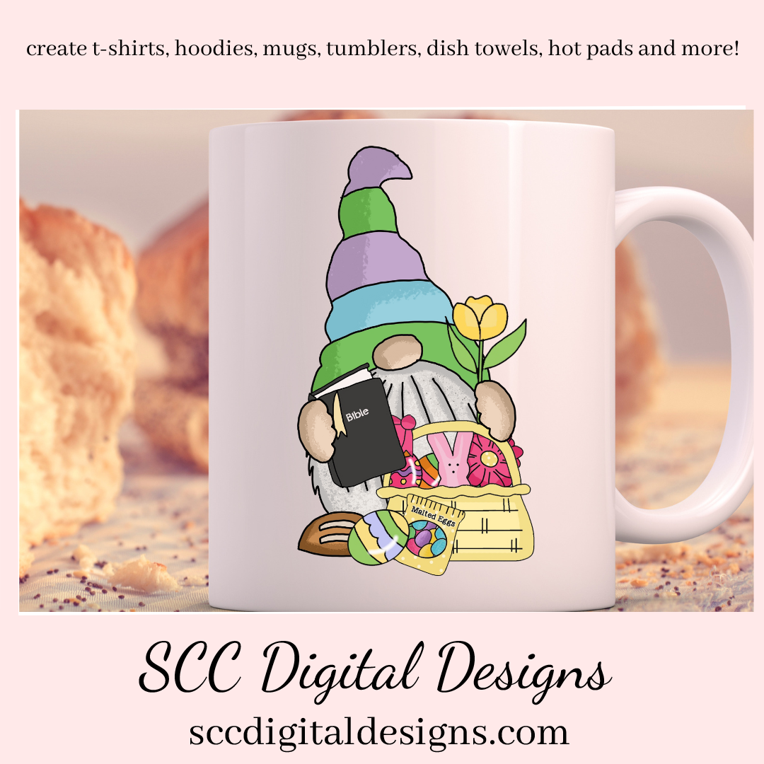 Our Easter gnome clipart with colored eggs and Easter baskets is an instant download and is great to make diy Easter gifts, gnome png for tumblers, and stickers, Easter t-shirts & hoodies for kids, and so much more! Clipart for Stickers, DIY Gift for Her, Easter Designs, Spring Clipart png, Gnome lover Gift, Colored Eggs & chick